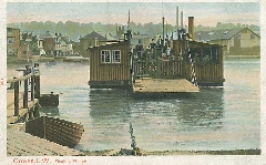 Old Chain Ferry - Church Mews in Background